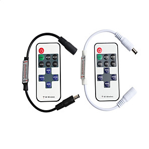 1//2//5 × LED 3528 5050 Single Color LED Light Strip Mini 3 Key Dimmer Controller