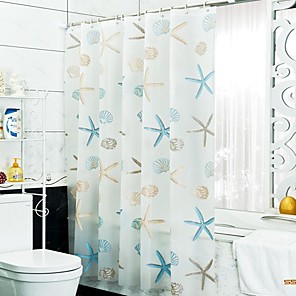 180 cm rustique en bois Planche Porte de Grange imperméable rideau de douche accessoires de bain
