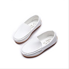kids white loafers