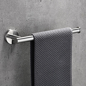 Towel Bar Robe Hook Bathroom Shelf New Design Creative Multifunction Contemporary Modern Stainless Steel 1pc Hotel Bath Single Ring Wall Mounted 8031354 2020 24 12 Towel Bar Robe Hook Bathroom Shelf