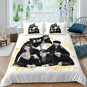 Bts Home Textiles 3d Bedding Set Duvet Cover With Pillowcase 2 3pcs Bedroom Duvet Cover Sets Bedding Bts 8078613 2021 47 59
