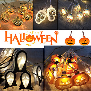 76 Peieces Halloween Pumpkin Decorations Luminous Stickers Waterproof Party Wall Decals Removable Glow Sticker
