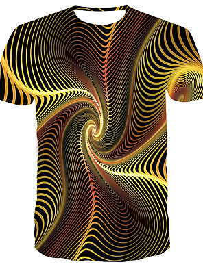 MaMing New Kids On The Block Mans Fashion 3D Printed Round Neck Short-Sleeved T-Shirt Black