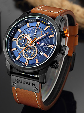 cheap mens leather watches