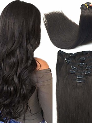 affordable clip in human hair extensions