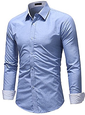 mens fitted dress shirts cheap