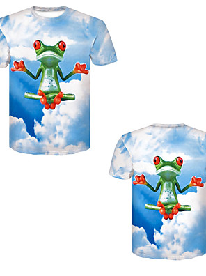 RelaxLife Mens 3D Print T-Shirts 3D T Shirts Funny Car Engine Pattern Print T-Shirt Tee Anime Cartoon Clothes T Shirts Men Short Sleeve Designer Shirts