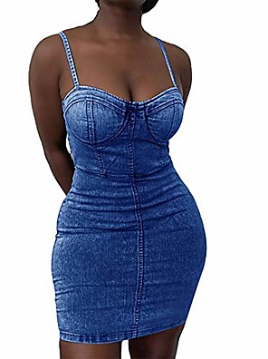 smart denim dress