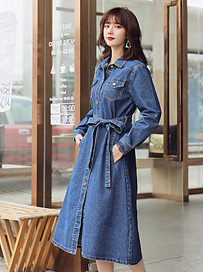 smart denim dress