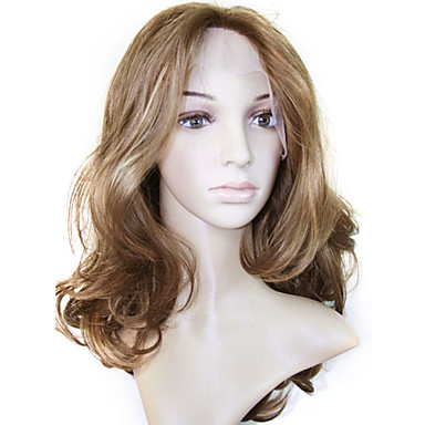 Lace Front Long Synthetic Blond European Weave Hair Wig 153524