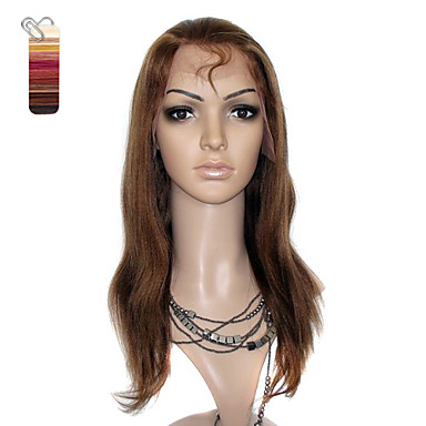 Remy Human Hair Full Lace Wig Layered Haircut Style Indian Hair