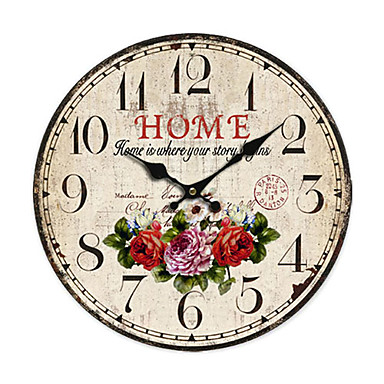 Country Floral Wall Clock 418721 2018 – $17.77