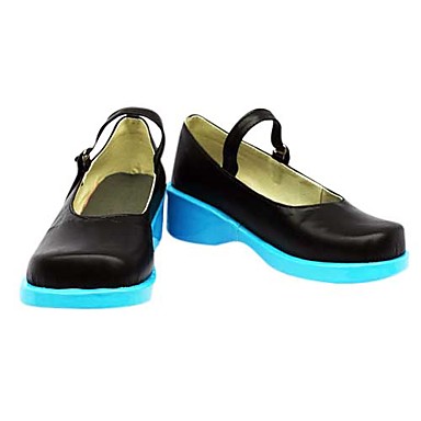 Cosplay Shoes Vocaloid Hatsune Miku Anime Cosplay Shoes PU Leather ...