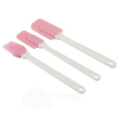 silicone spatula and pastry brush set