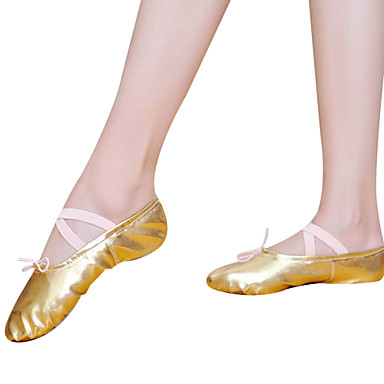 girls gold ballerina shoes
