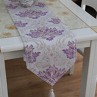 1 Purple Cotton Blend Rectangular Table Runners 1150070 2018 – $32.99