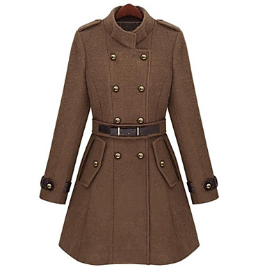 Women's Stand Long Trench Coat 1173956 2018 – $36.73
