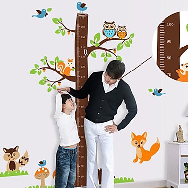 Height Chart Wall Sticker Tree