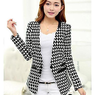 Women's Black Blazer , Casual Long Sleeve 1881683 2018 – $34.99