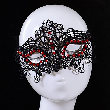 Masquerade Christmas Party Lace Knitting Lace Gothic Style ...