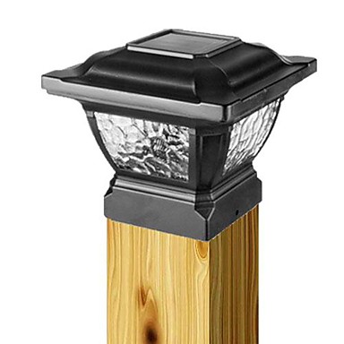 Aluminium Solarlicht Pfostenkappe und Akkus Deck Lampe 2203442 2021