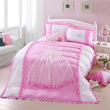 Fadfay @ romantisk pink broderet sengetøj dronning sætter fancy ... Aluprofiler bauhaus