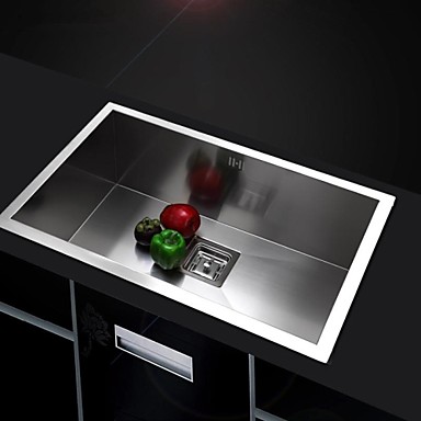 Contemporary Rectangular Sink Material Is Stainless Steel Kitchen Sink   Emgfed1415082983964 