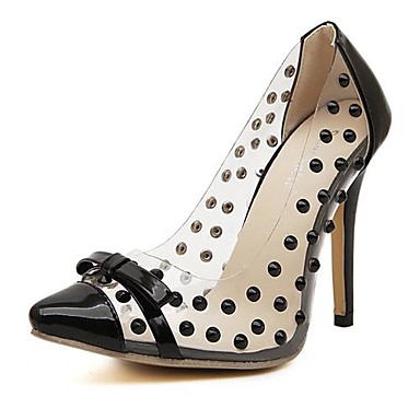 Women's Shoes Pointed Toe Stiletto Heel Pumps with Polka Dot Shoes More Colors available 2308204 