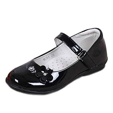 Girls' Shoes Round Toe Comfort Flat Heel Leather Flats Shoes 2678593 ...