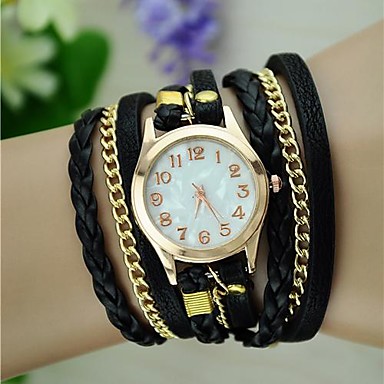 Women's Vintage Braided Rope Wrap Bracelet Watch Strap Watch Cool ...