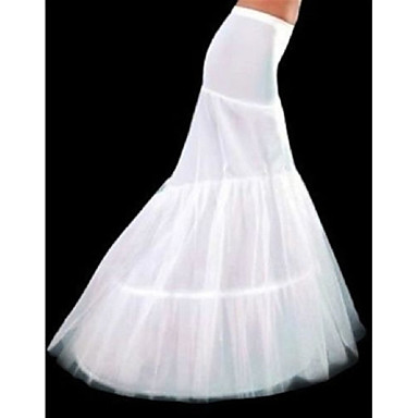 Wedding Special Occasion Slips Polyester Floor Length Mermaid