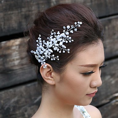 Handmade Elegant Bridal Wedding Headpieces Flower Hair Pieces With