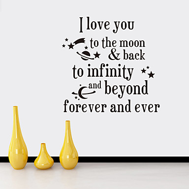 Words & Quotes Wall Stickers Words & Quotes Wall Stickers Decorative