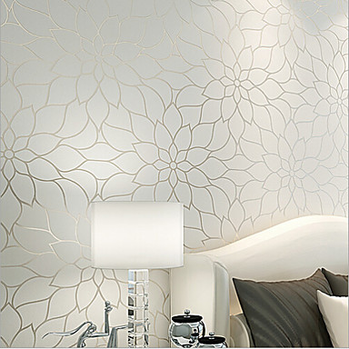 New Rainbow™ Contemporary Wallpaper Floral Simple and ...