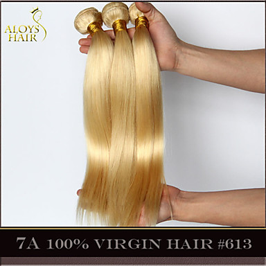 4pcs Lot 14 30 Bleach Blonde Brazilian Virgin Hair Straight
