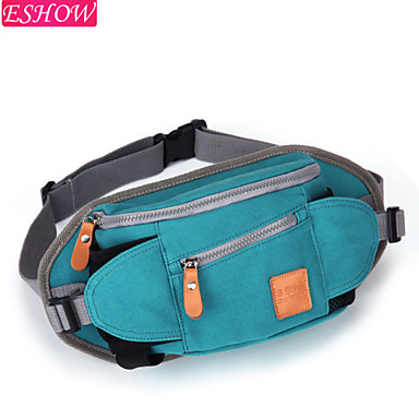 cintura retro bolso paquete femenino moda lienzo la de de deporte WAqYw4UB