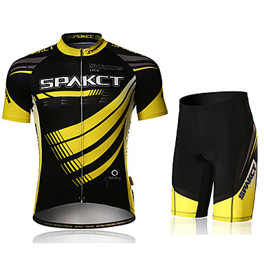 Lightning Blue New Spakct Cycling Bicycle Short Jersey Short Sleeves Lightning Blue New Spakct Cycling Bicycle Short Jersey Short Sleeves