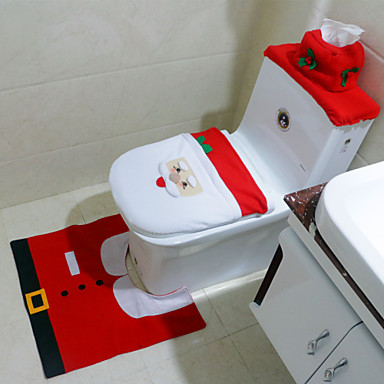 1set modern karácsony mikulás fürdÅszoba wc ülÅke fedelét ... Fürdőszoba wc