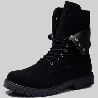 Men's Comfort Shoes Synthetic Fall / Winter Casual Boots Mid-Calf Boots ...