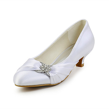 silk wedding shoes