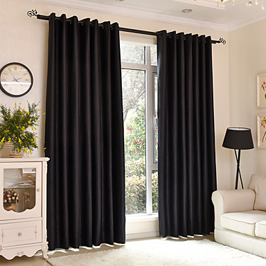 74 39 Modern Blackout Curtains Drapes Two Panels Living Room Curtains Bedroom