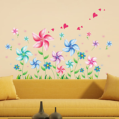 5 74 Decorative Wall Stickers Plane Wall Stickers Landscape Romance Fashion 3d Fantasy Living Room Bedroom Bathroom Kitchen Dining Room