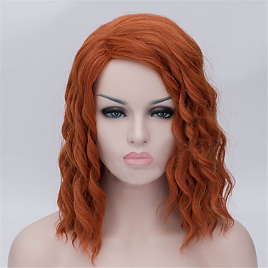 The New Wig Anime Characters Cos Orange Hair 14 Inch 5048072 2020