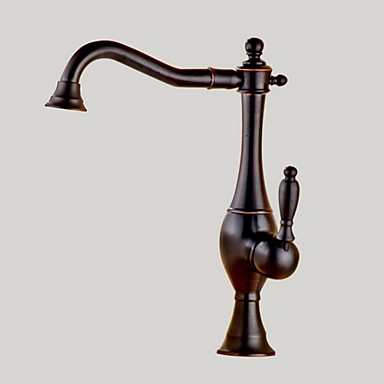 81 07 Bathroom Sink Faucet Waterfall Oil Rubbed Bronze Vessel Single Handle One Holebath Taps
