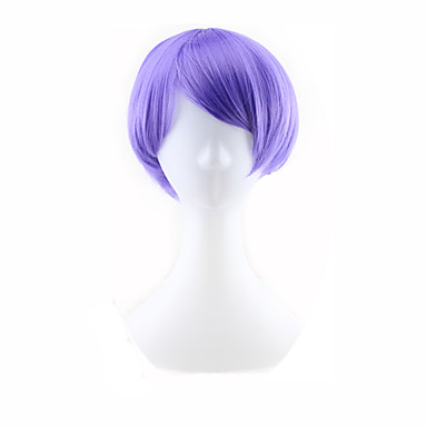 Cosplay Purple Color Man Wigs New Fashion Man Wigs Halloween