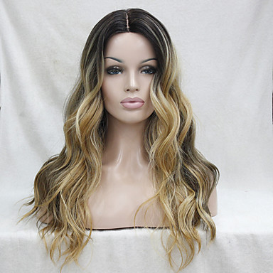 Dark Brown Gold Blonde Ombre Wigs Hair Pieces Search