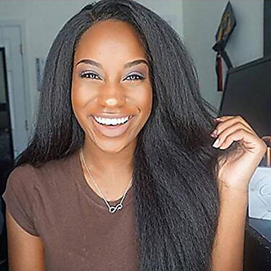 Kinky Straight Weave 18inch Italian Yaki Straight Hair Weave