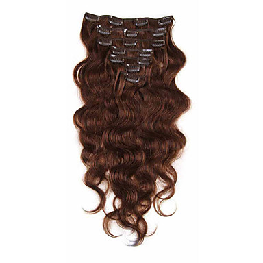 brazilian hair weave clip ins