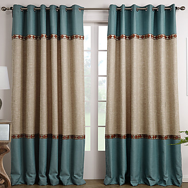 curtain living drapes curtains rod panels solid grommet mediterranean pleat polyester tab pocket material double