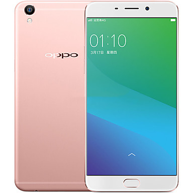 OPPO R9 Plus 6.0 " Android 5.1 4G Smartphone (Dual SIM Octa Core 16MP 4GB + 64 GB Rosy Gold)